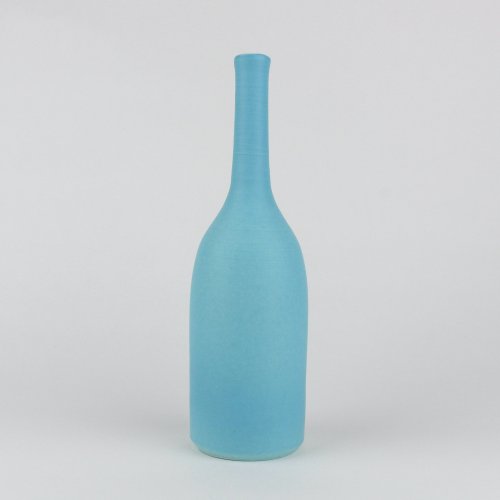 Bottle, cerulean blue