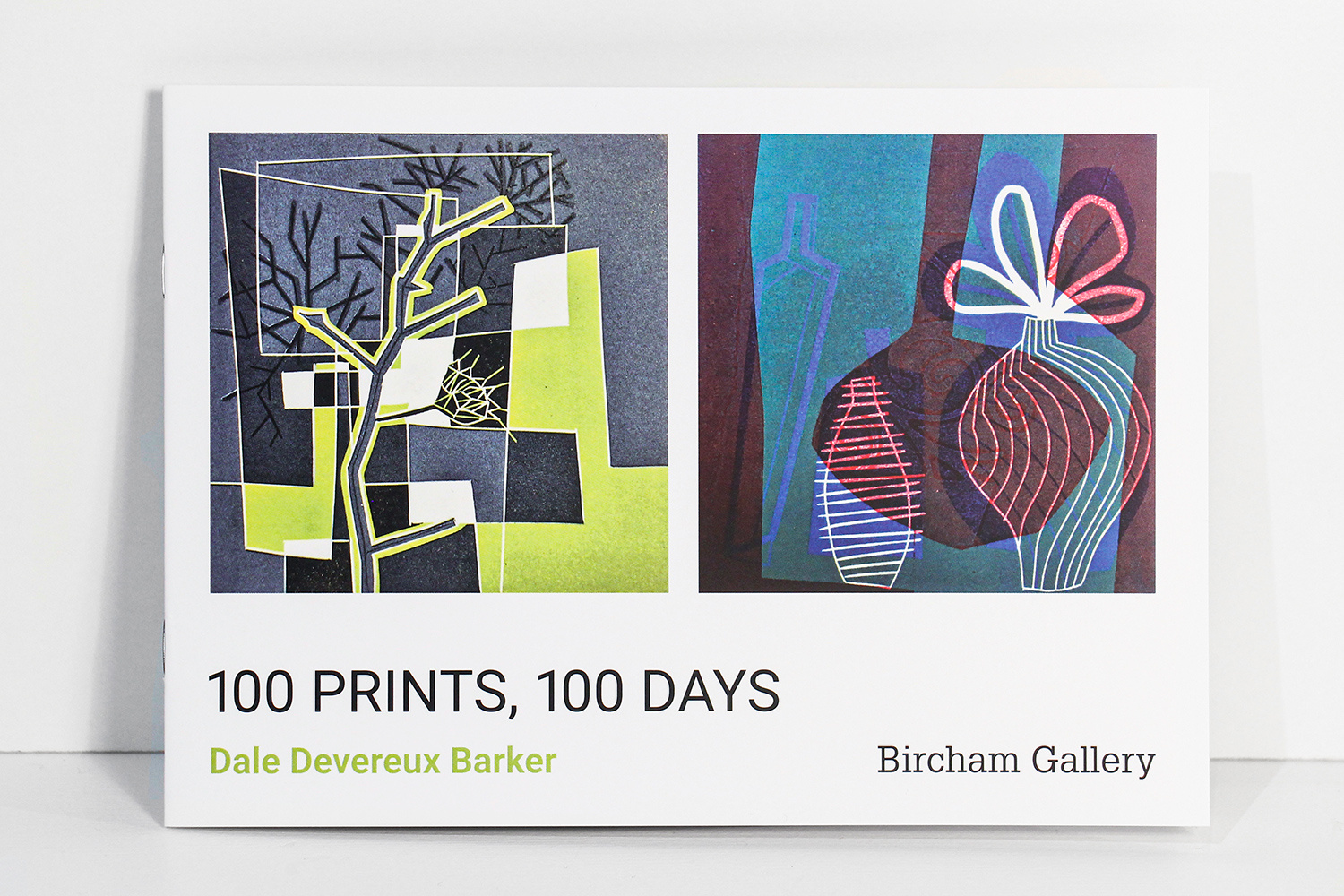 100 Prints, 100 Days Exhibition Catalogue by Dale Devereux Barker