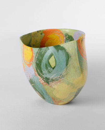 Abstract Spring I Open Vessel