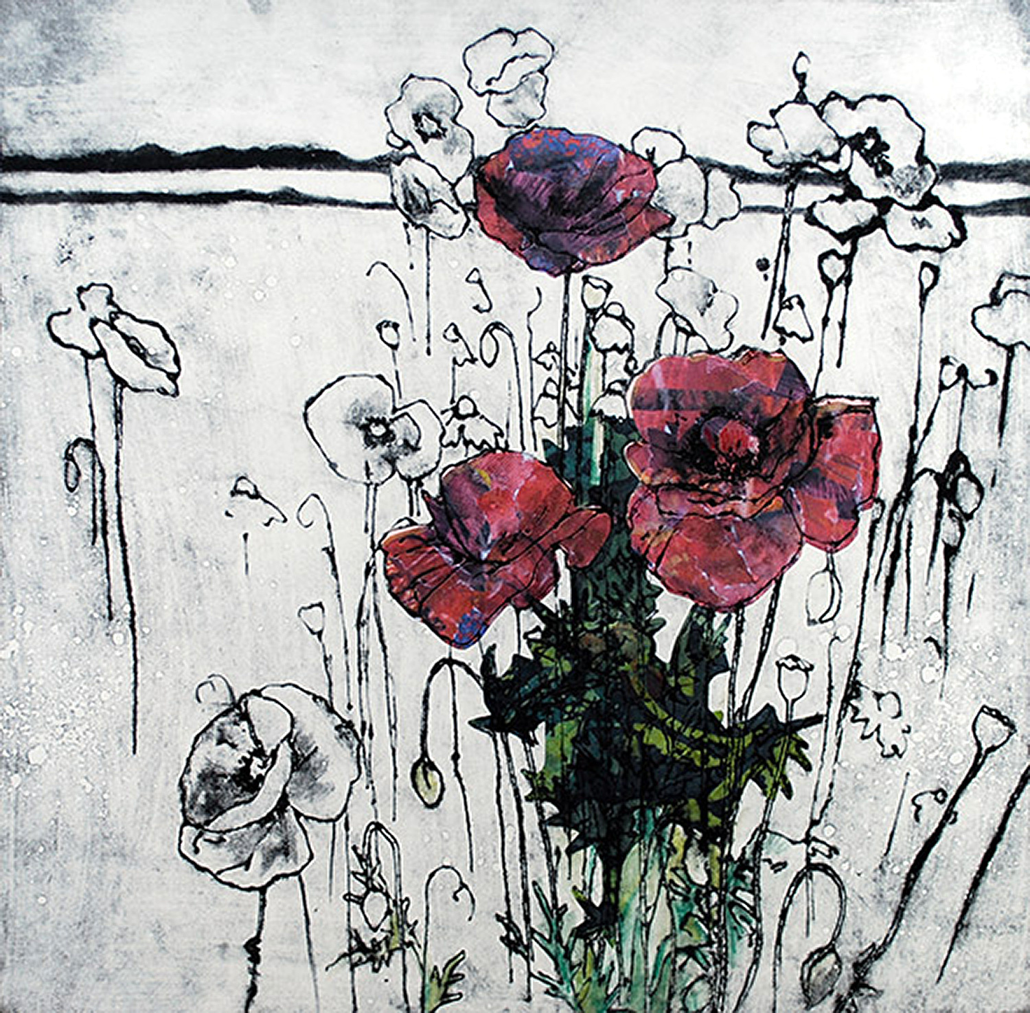 Poppies by Anna Perlin