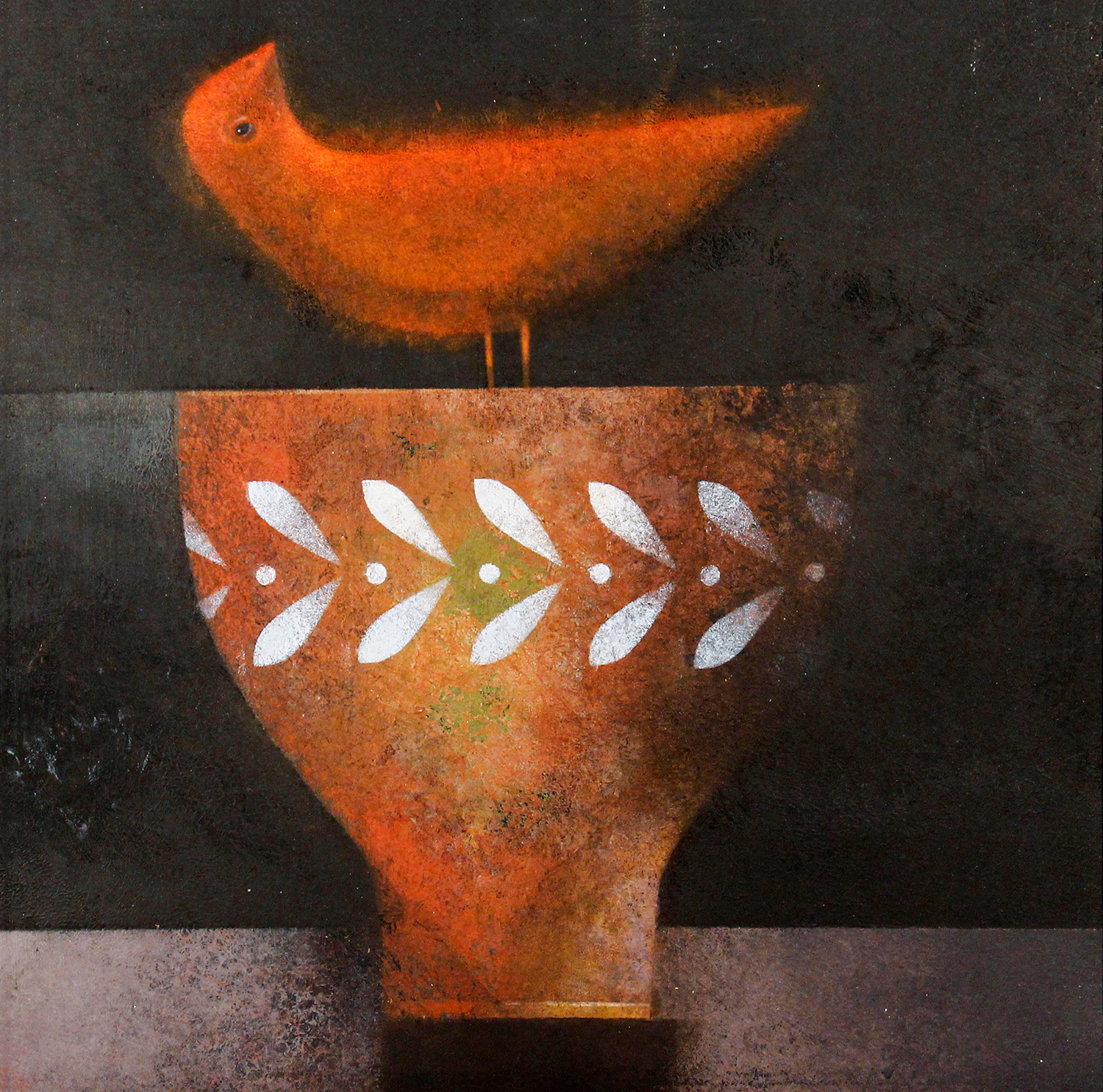 Bird with a Dark Vessel by Graham Ward