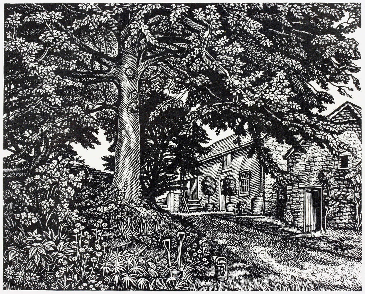 The Old Rectory Garden by Howard Phipps