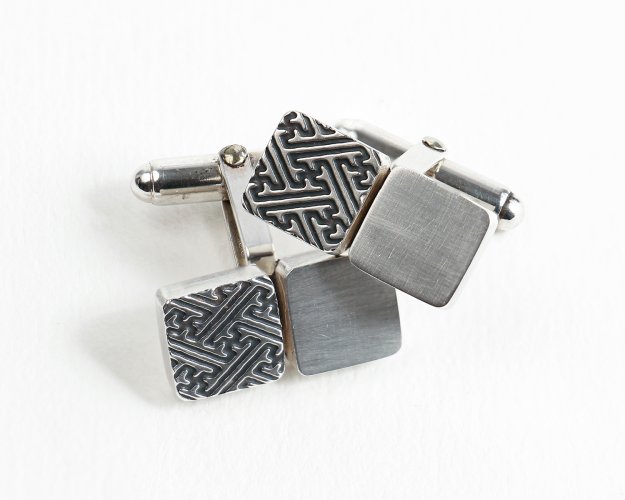 Image of Double Square Cufflinks