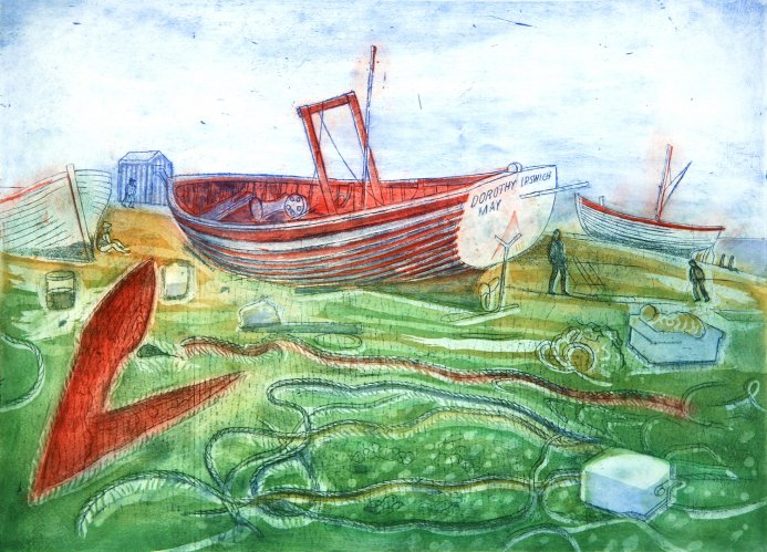 Image of Aldeburgh Fishing Boats
