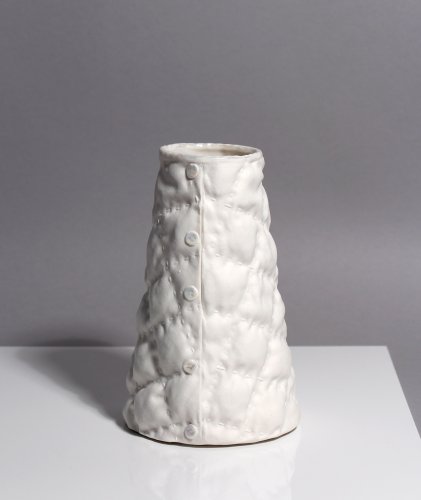 Image of Stitched Quilting Conical Vase