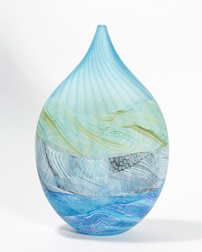 Spring Tides Teardrop Vase, medium