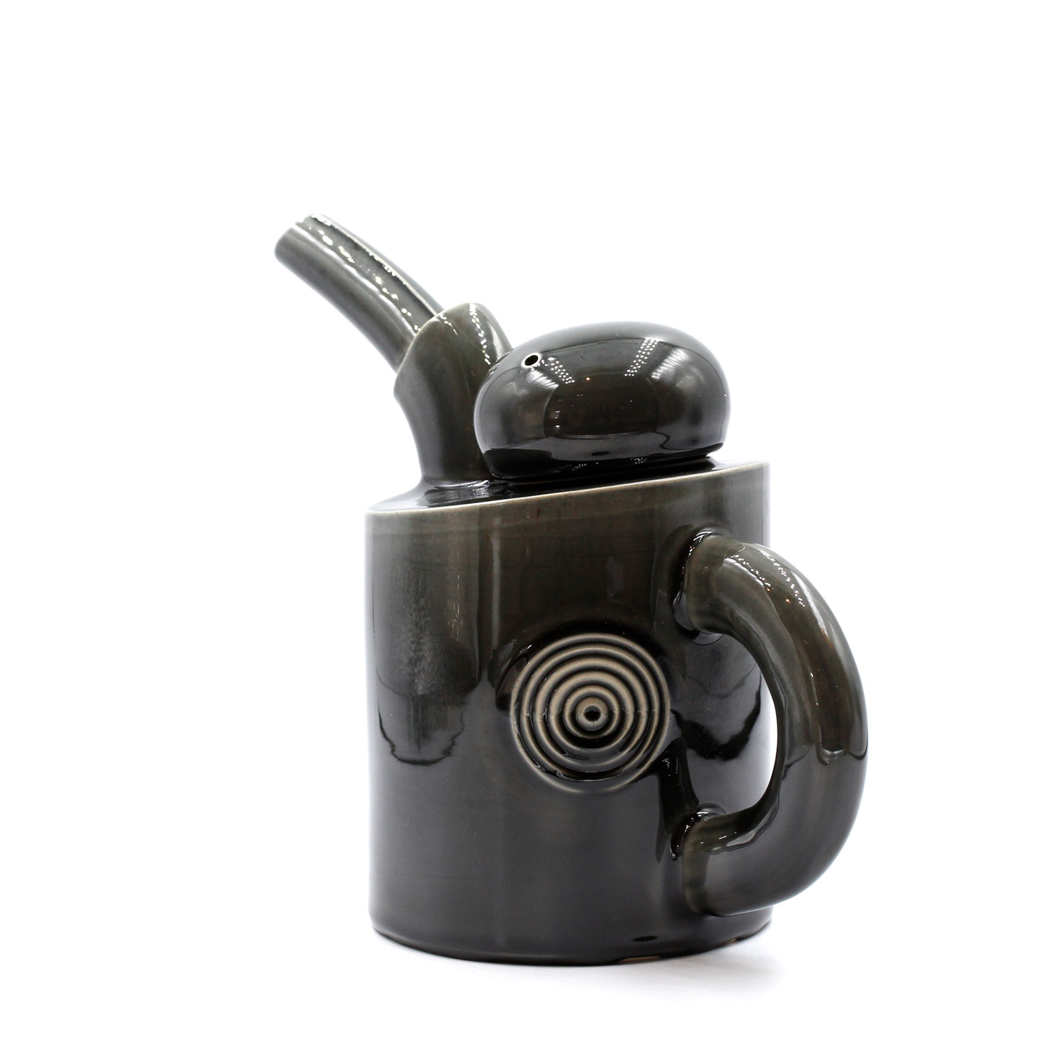 Sloping Top Teapot by Walter Keeler