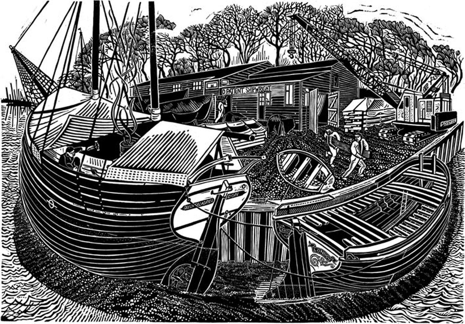 Shipwrights Yard by James Dodds