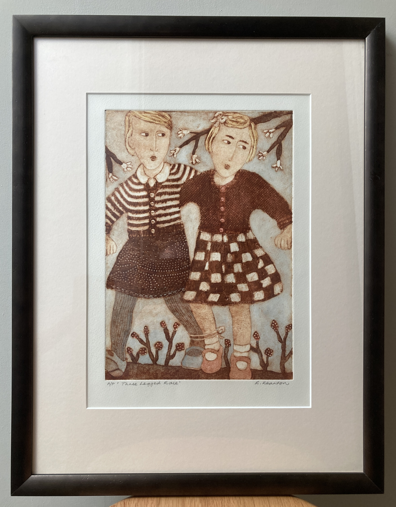 'Three Legged Race' by Rita Kearton
