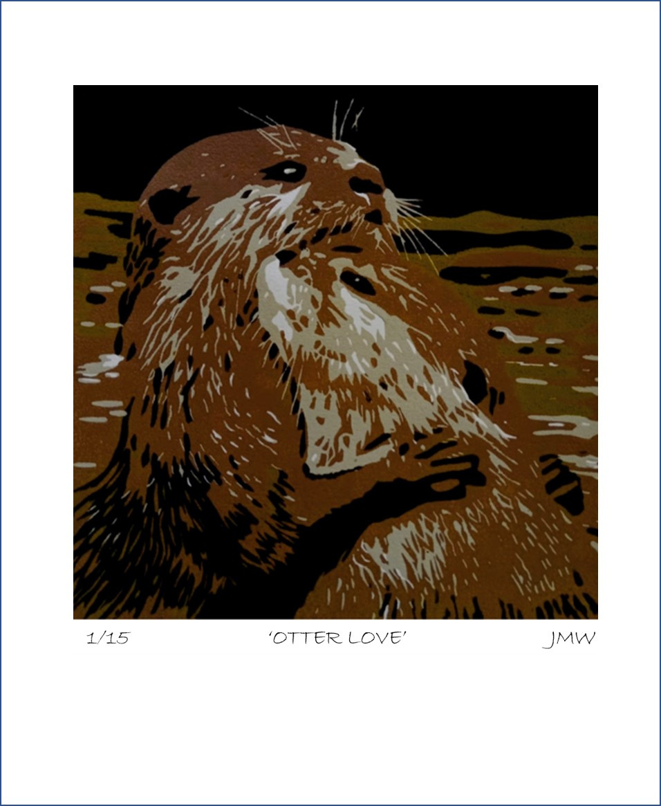 OTTER LOVE by JANETTE WILLIAMS