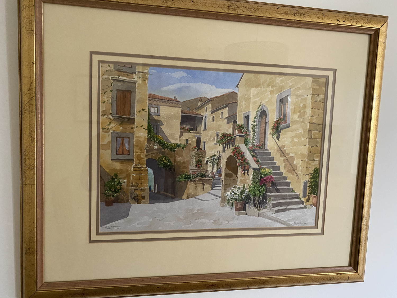Umbrian village, Italy by Mary Rodgers