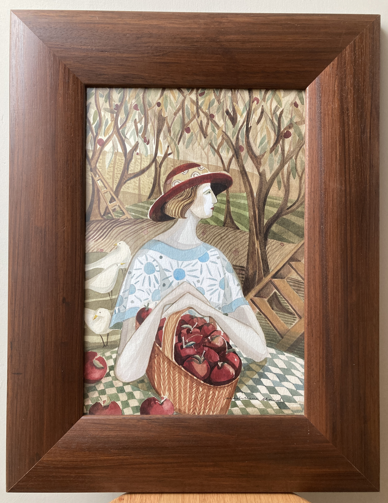 'The Apple Gatherer' by Madeleine Hand