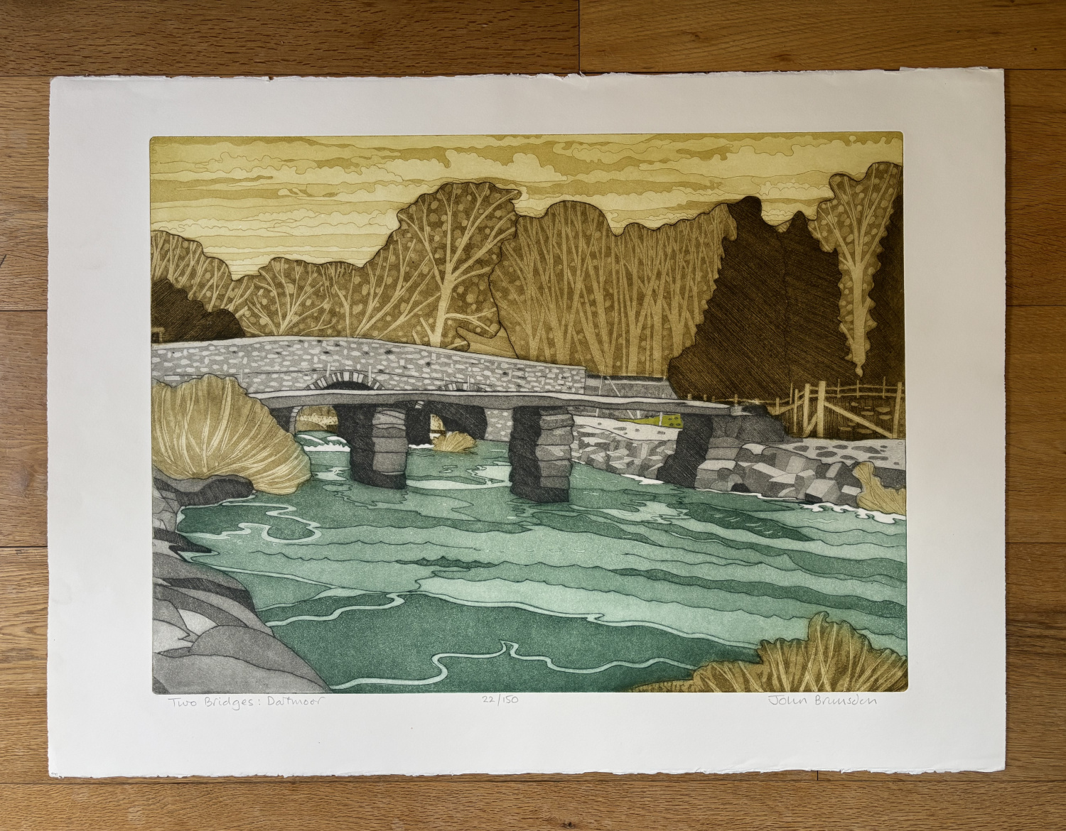 "Two Bridges, Dartmoor" by John Brunsdon