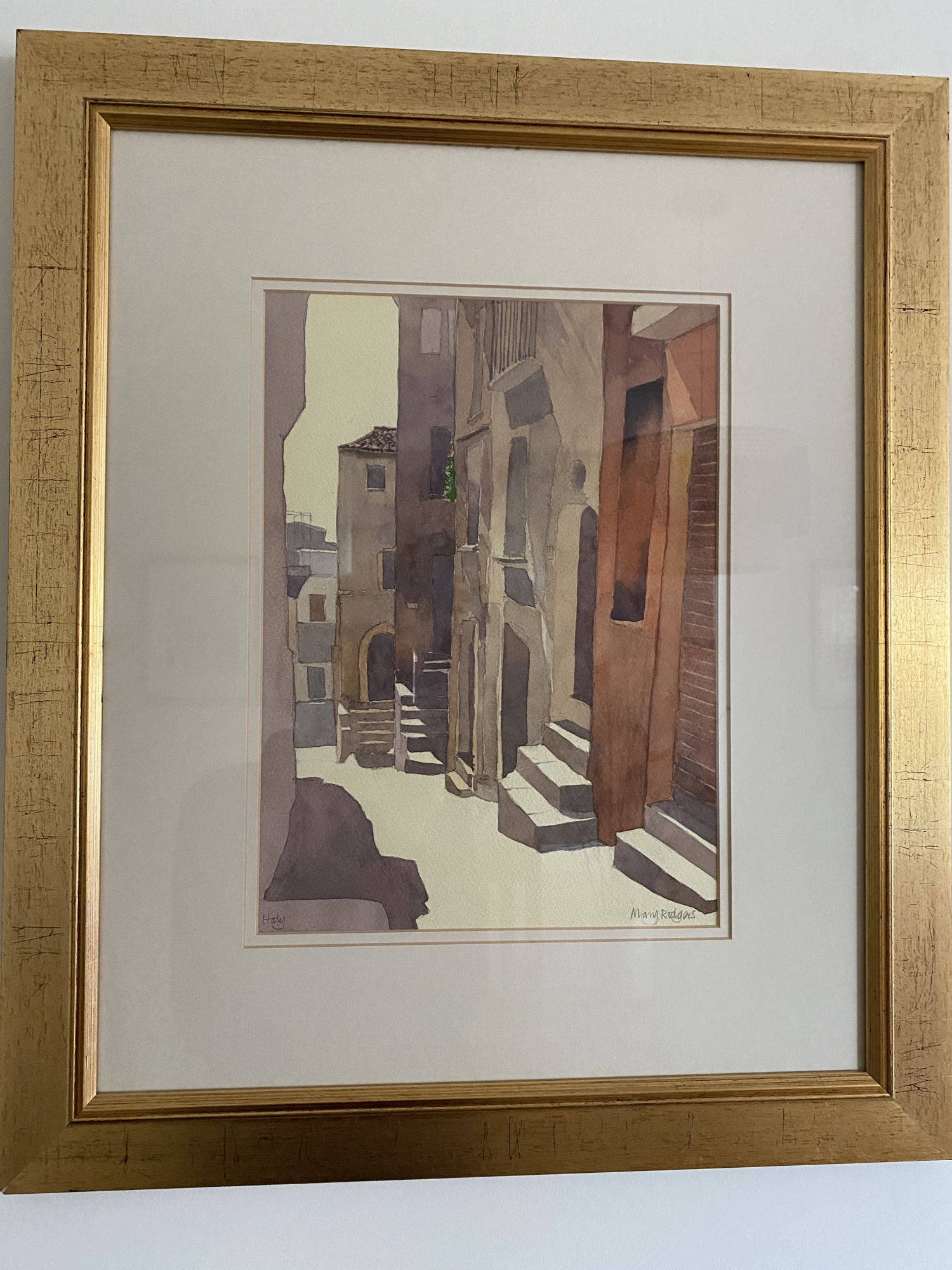 Doorways, Italy by Mary Rodgers