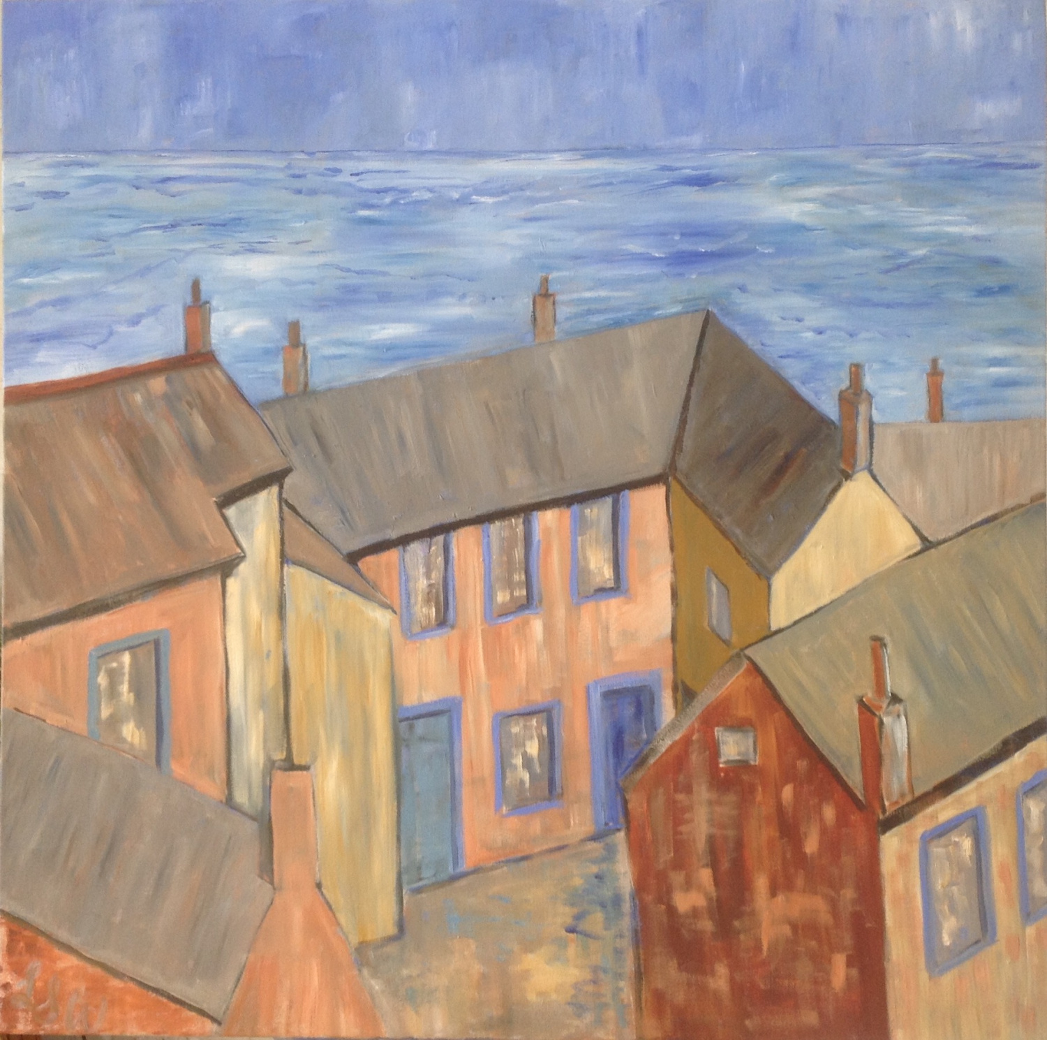 Urban Perspective 4 by Lesley Williams