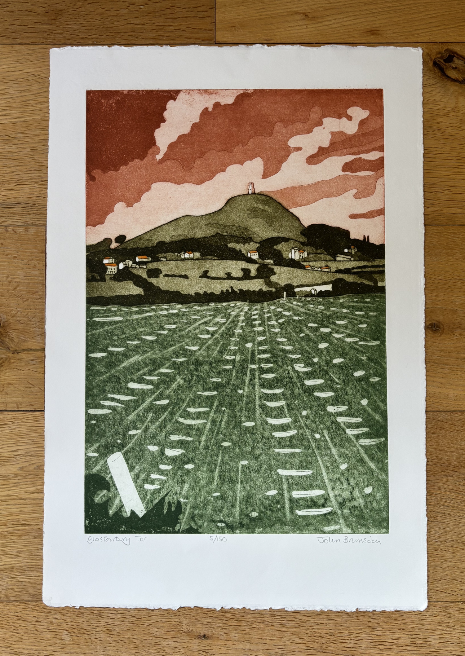 "Glastonbury Tor" by John Brunsdon