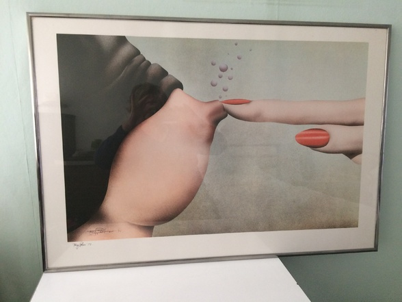 suggestive hands and nipple by Terry Pastor