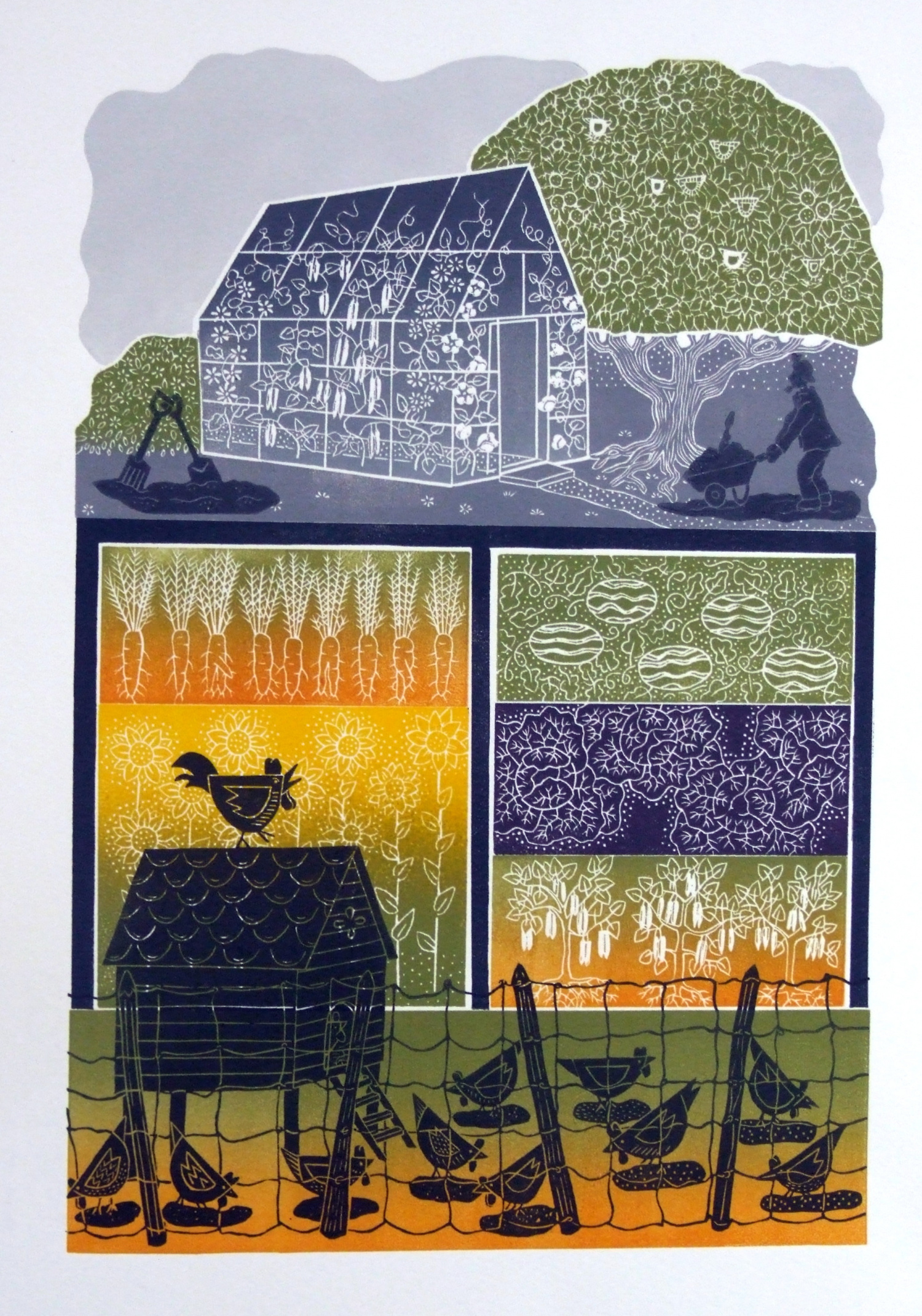 Veg Plot by Diana Ashdown