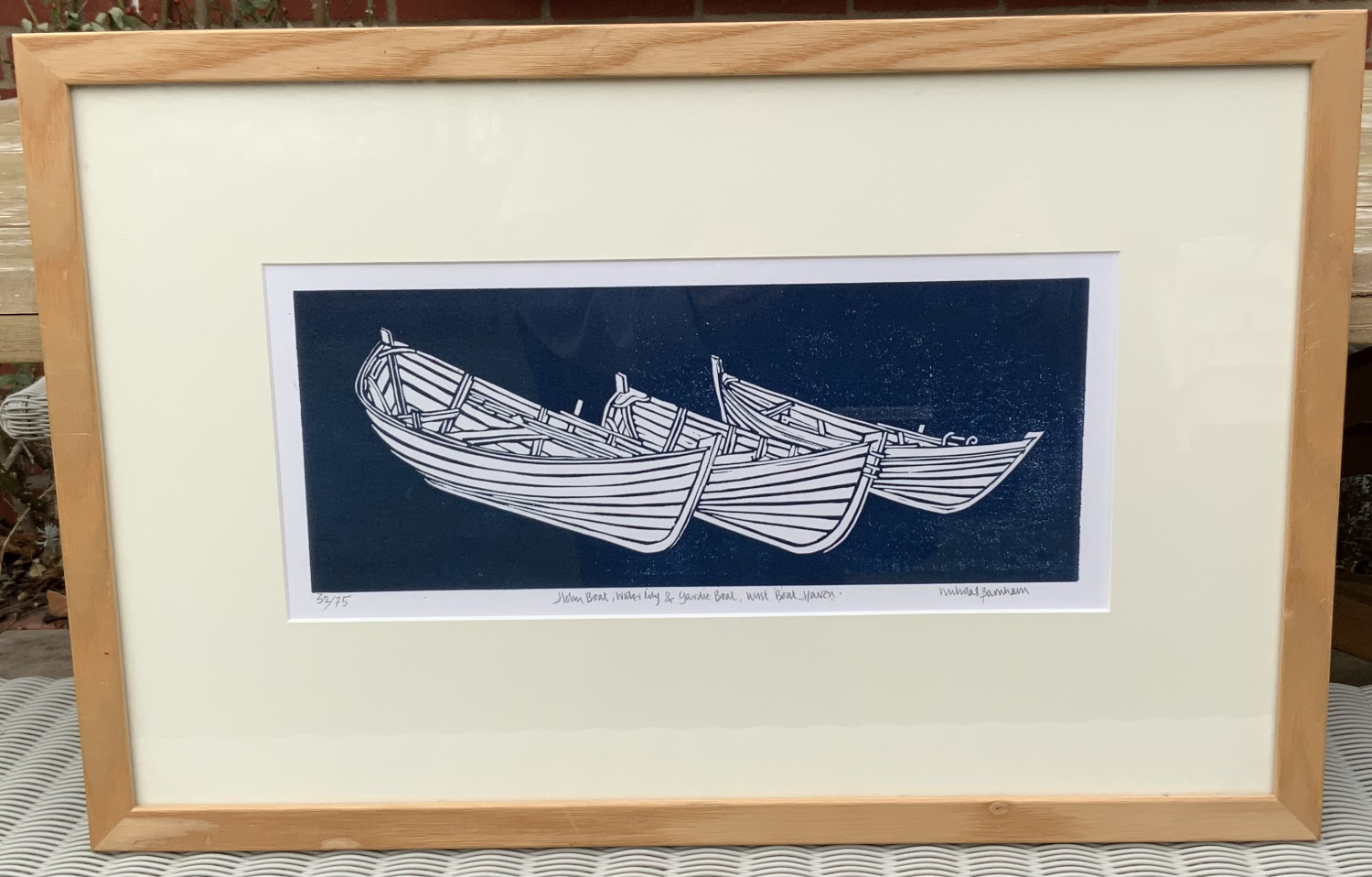 Holt Boat, Water Lily, Yardie Boat by Nicholas Barnham