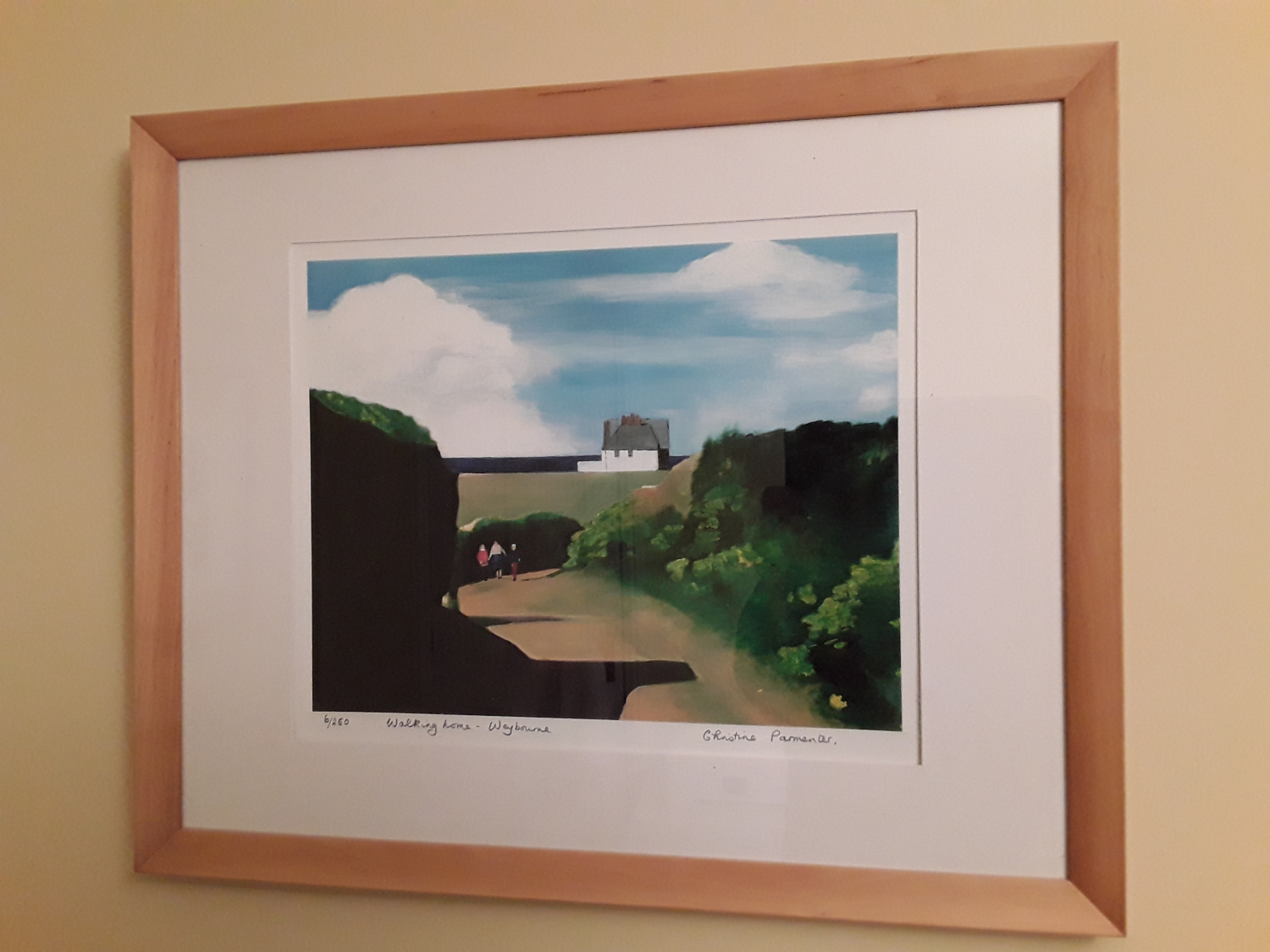 Walking home - Weybourne by Christine Parment