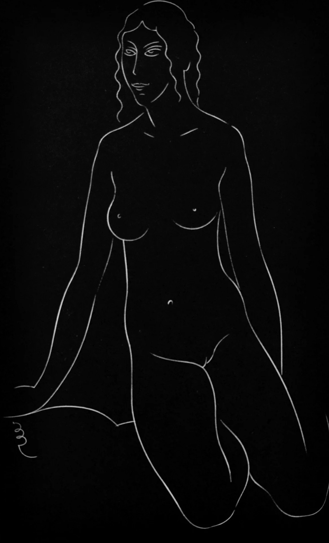 Block XVI (From '25 Nudes'),1938 by Eric Gill