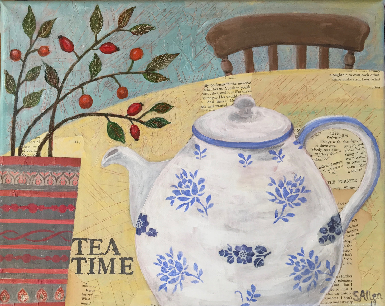 Tea time by Sarah Allen