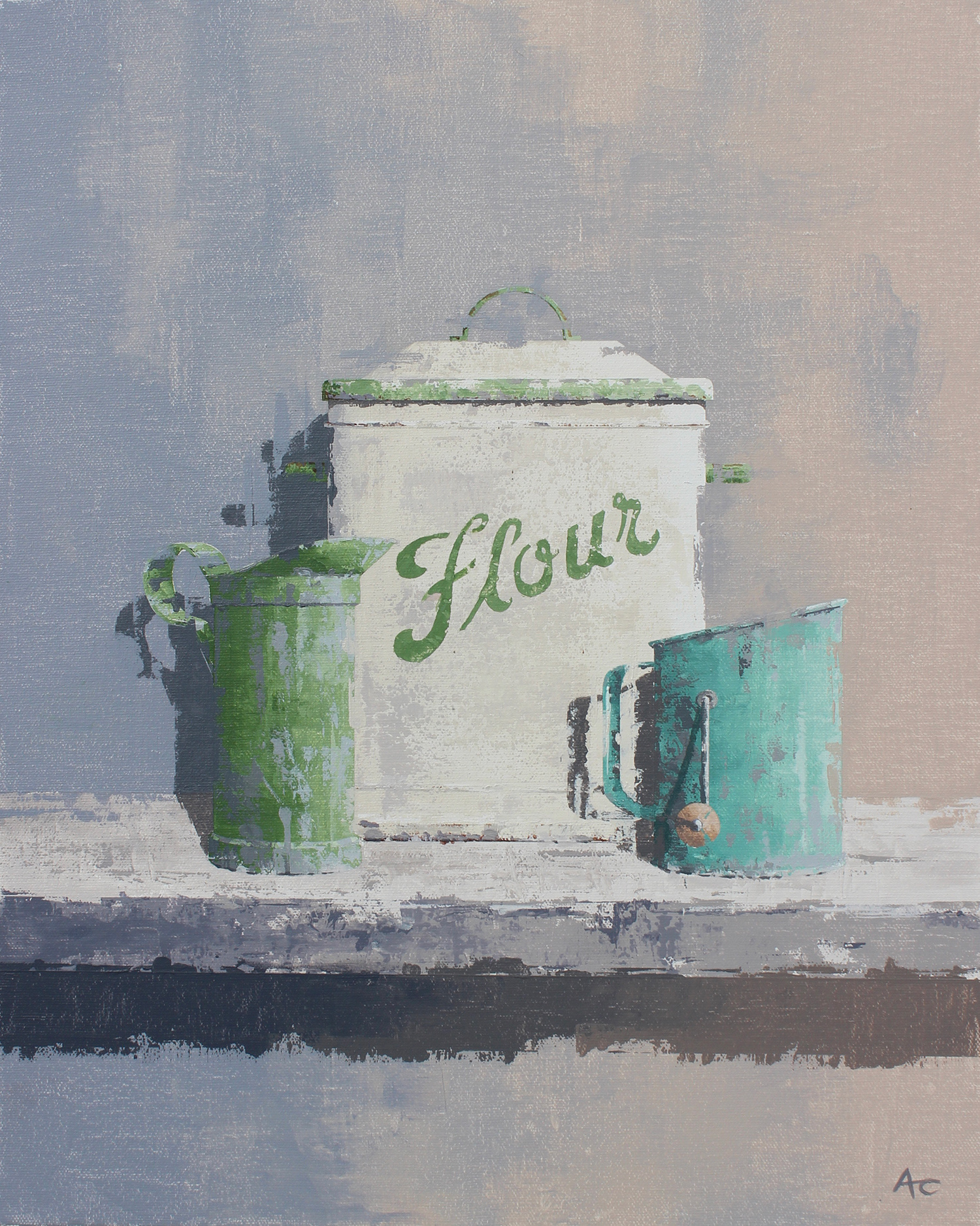 Flour Bin & Sifter by Andy Curry