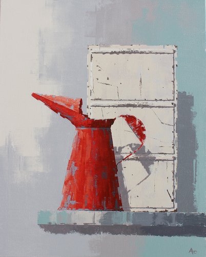 Oil Jug & Box