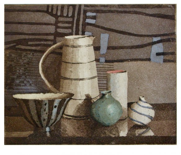 Still Life with a Country Jug