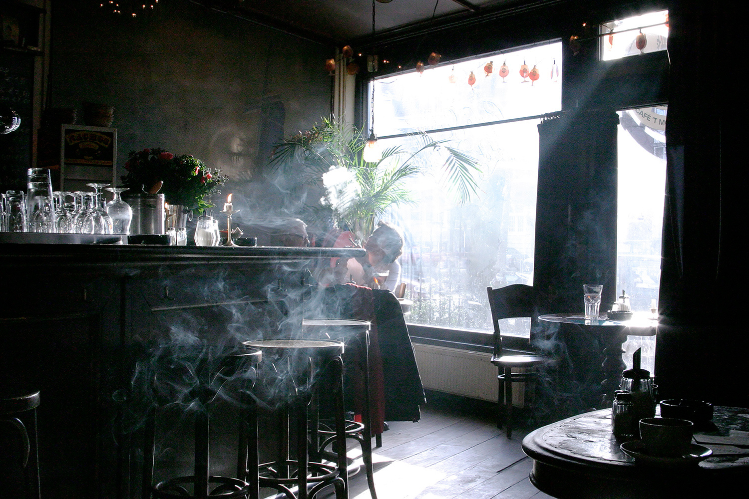 Barlife: Cigar Smoke Amsterdam by David Morris