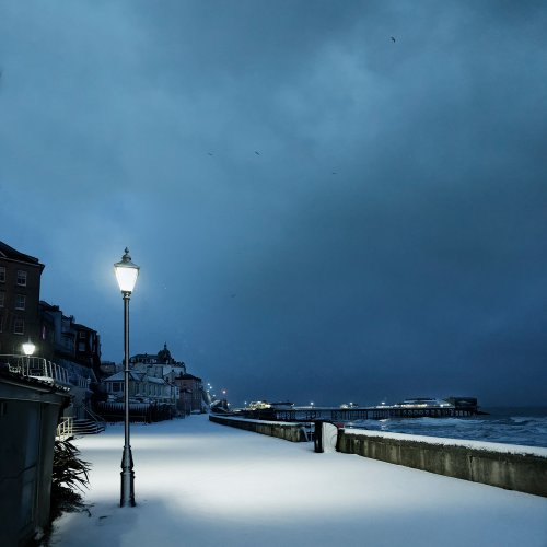 Lamplight on the Promenade