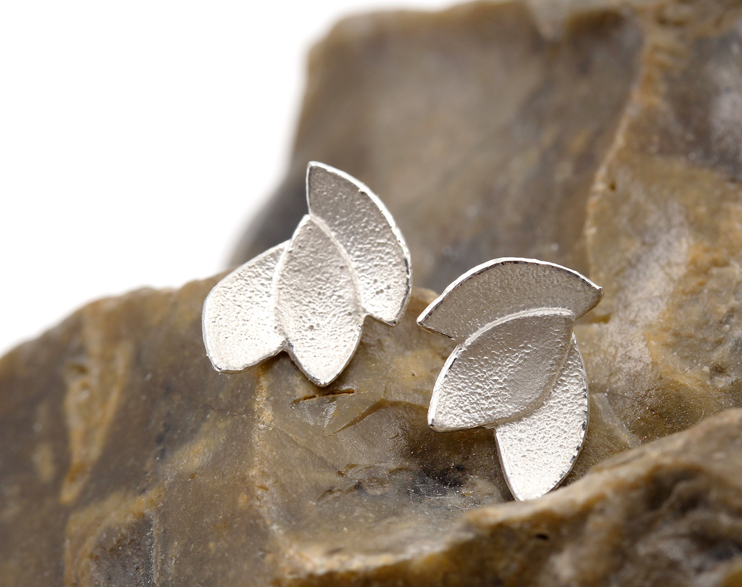 Eucalyptus Leaves Earrings by Donna Barry