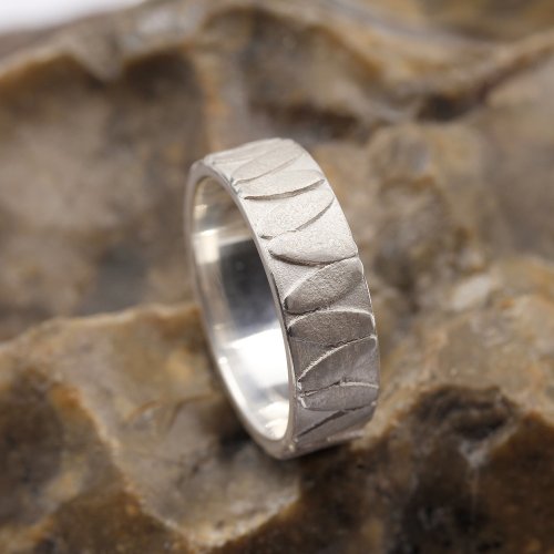 Fused Double Petal Ring
