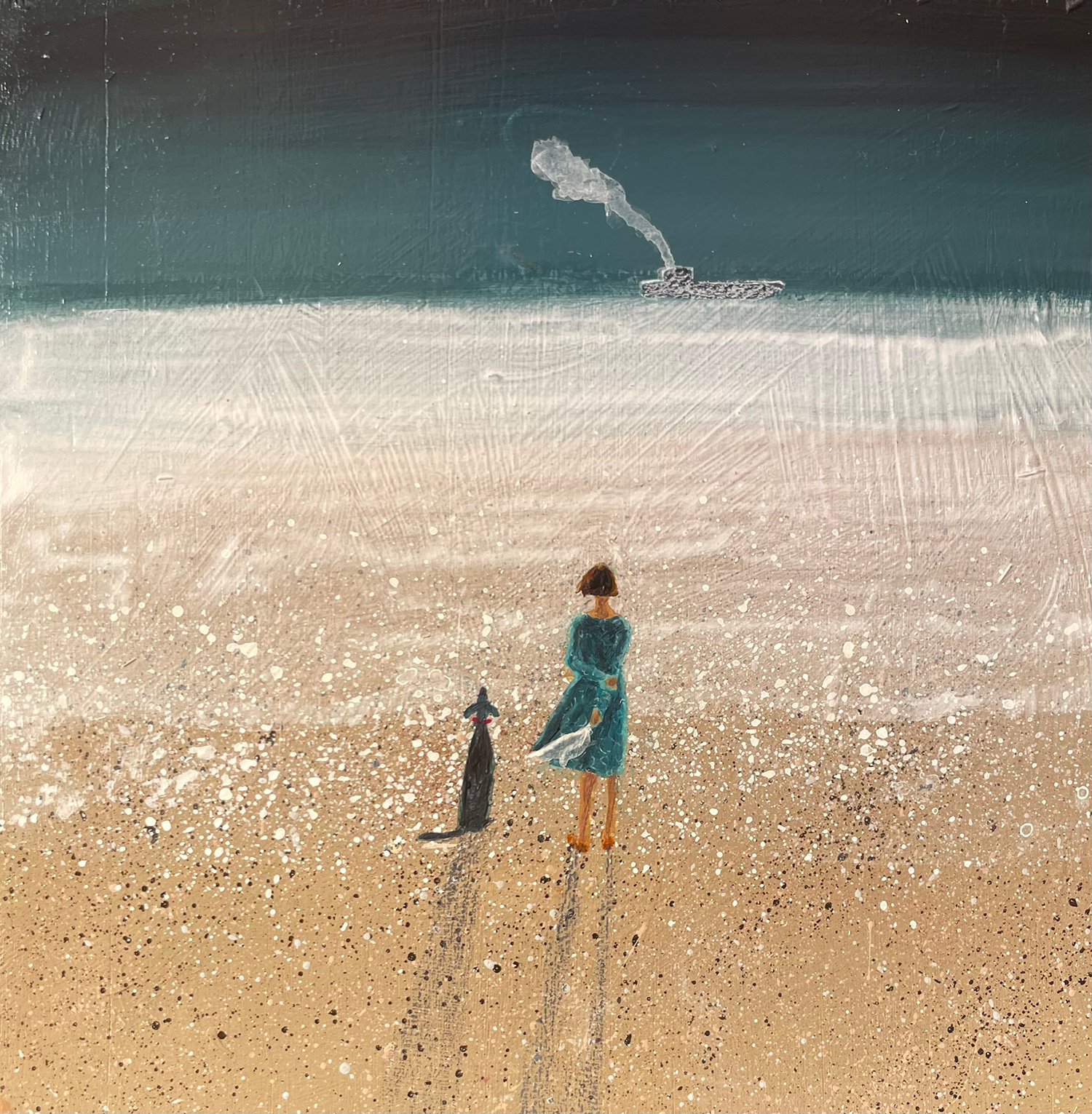 Ship in the Offing by Barbara Peirson