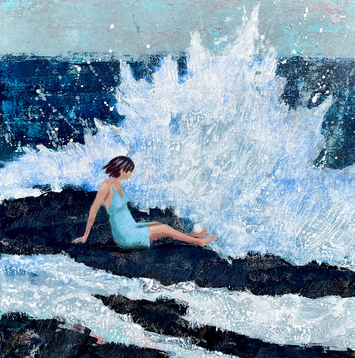 Seaspray by Barbara Peirson