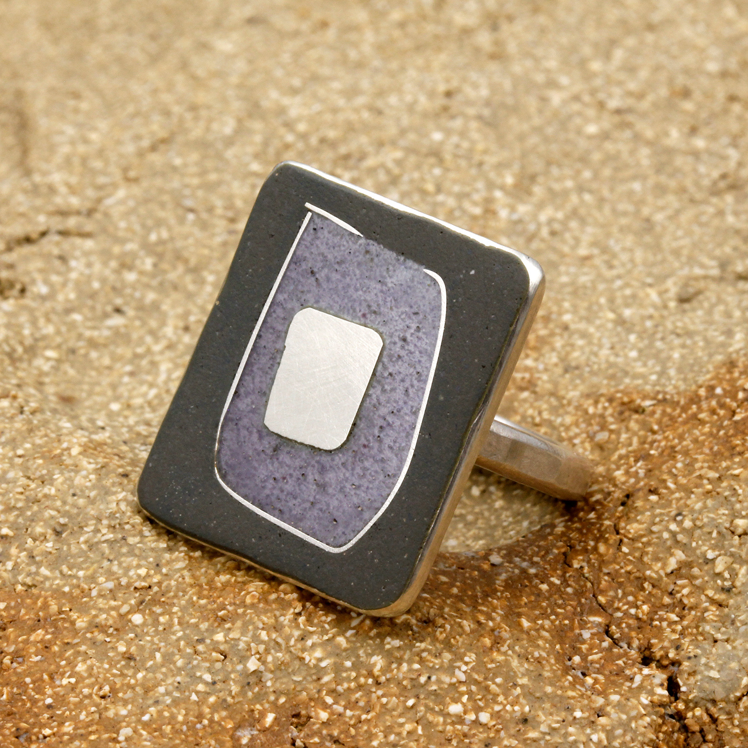 Rectangular Ring by Catherine Beckett