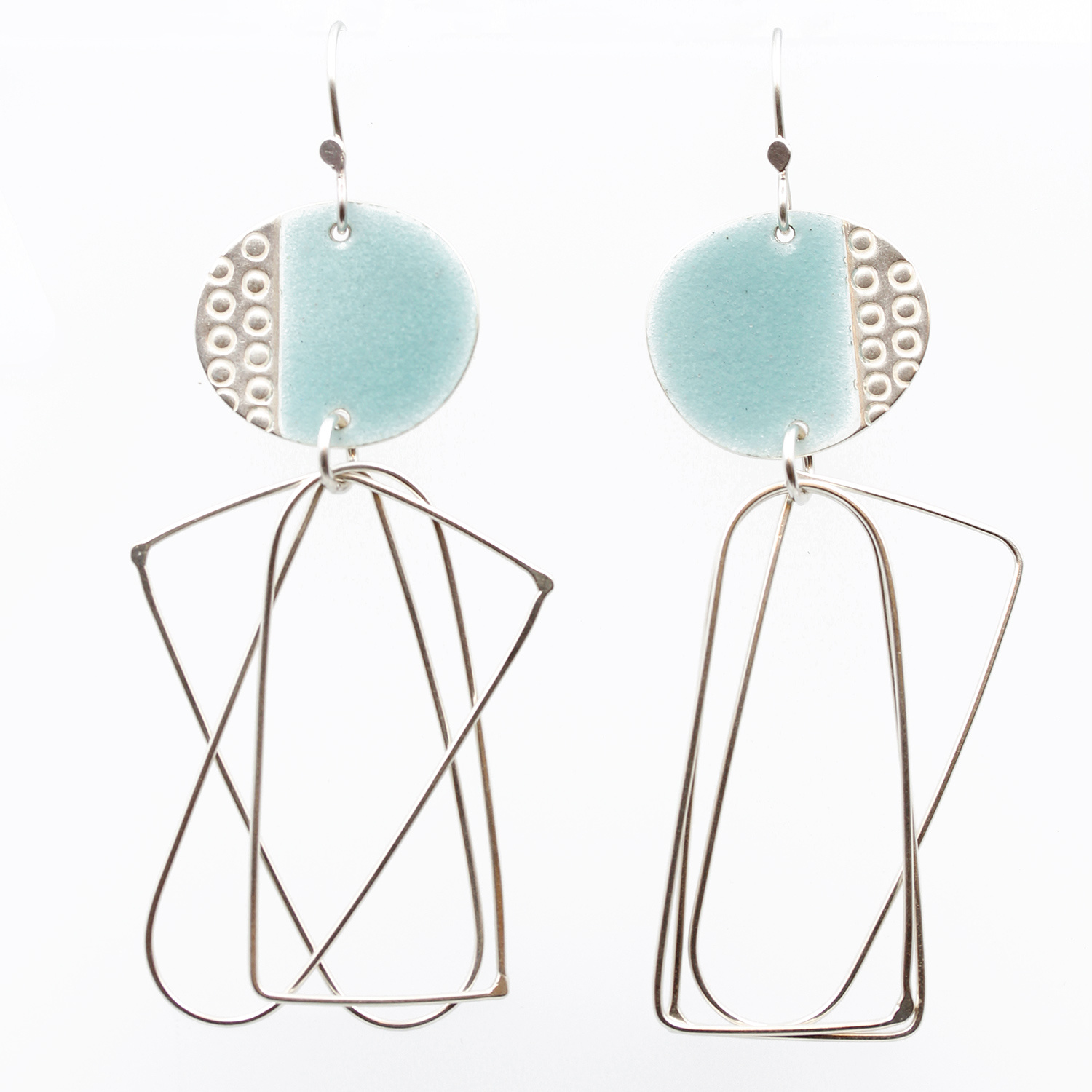 Island Earrings with Arch Loops by Caroline Finlay