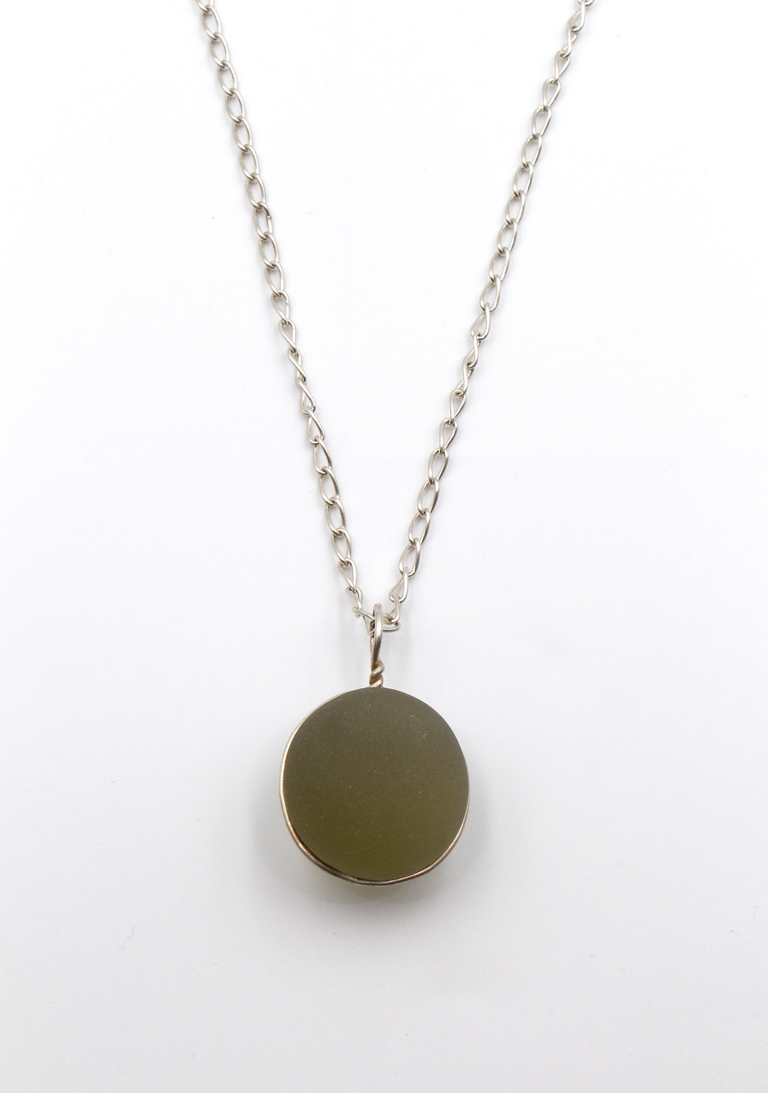 Seaglass Pendant by Gina Cowen