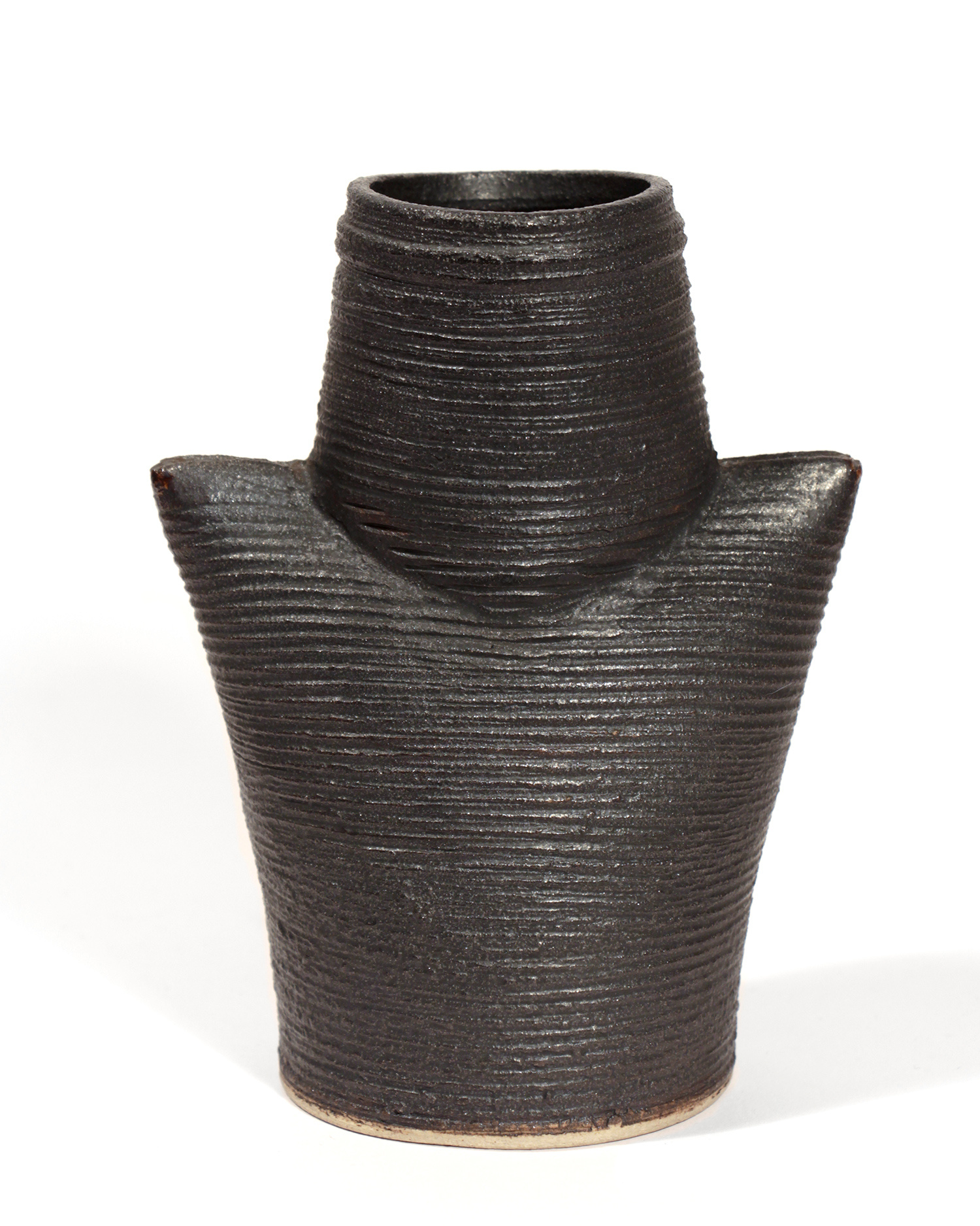 Grooved Mask Pot by Chris Carter