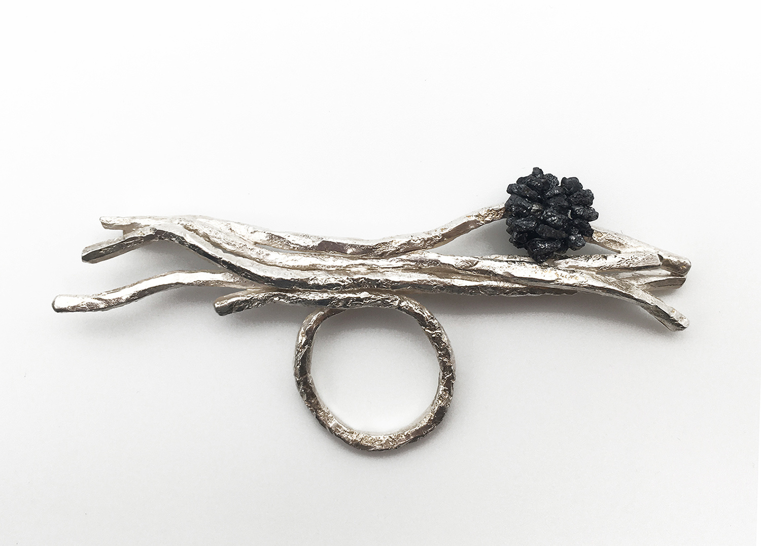 Twig Cluster Ring by Elaine Cox