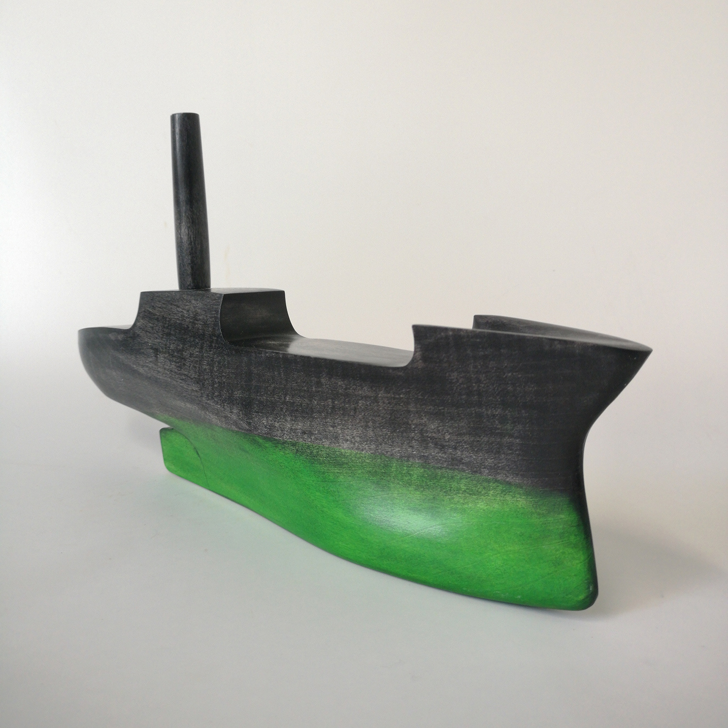 Boat-Green/Black by David Bradford