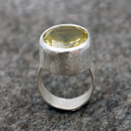 Image of Lemon Quartz Ring