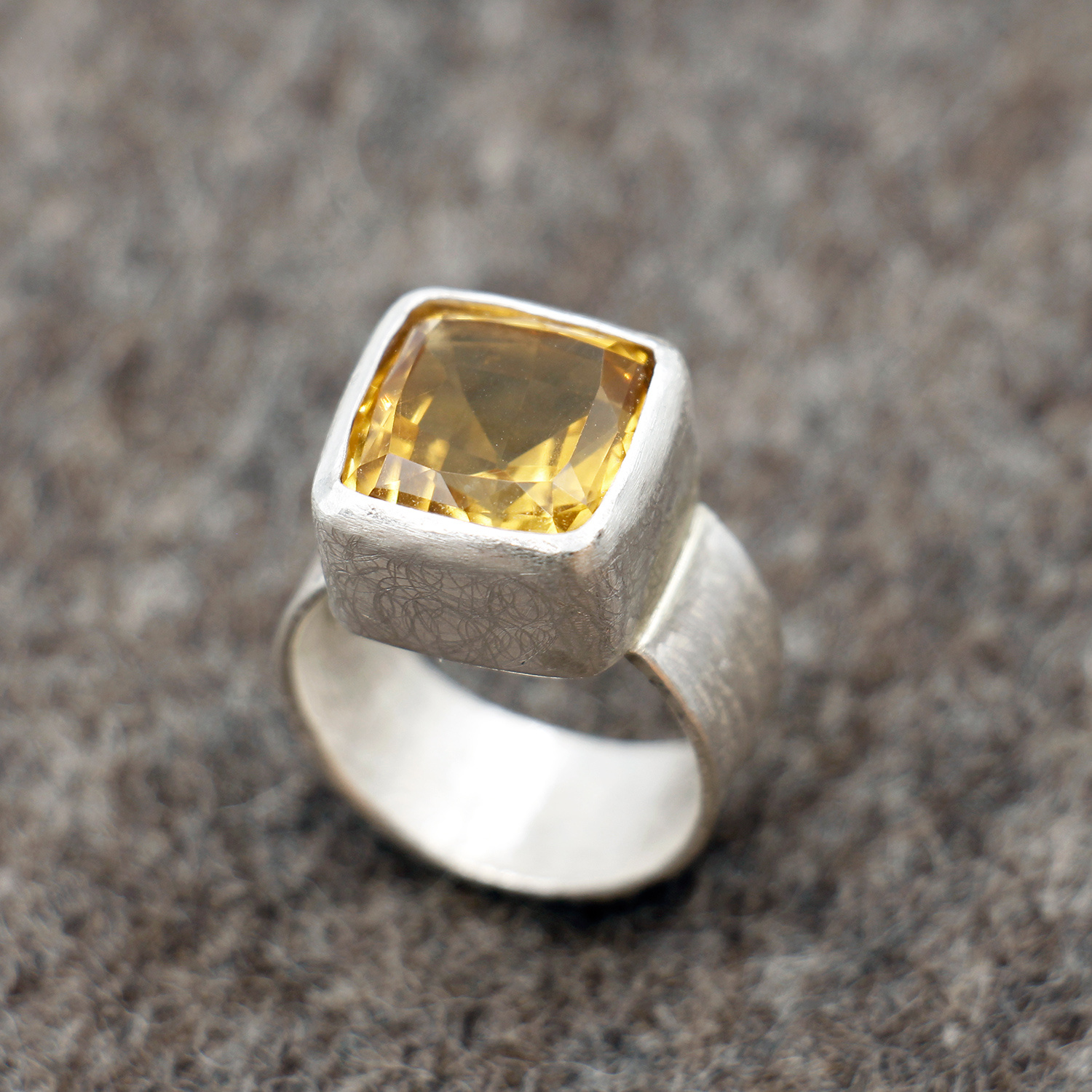 Citrine Ring by Disa Allsopp