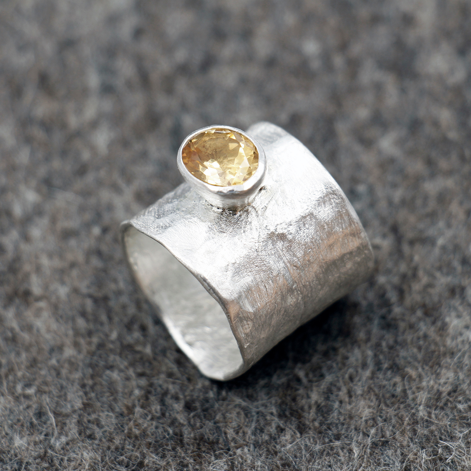 Citrine Ring by Disa Allsopp