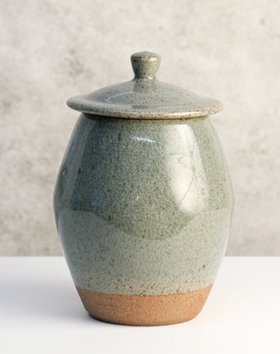 Celadon Lidded Jar