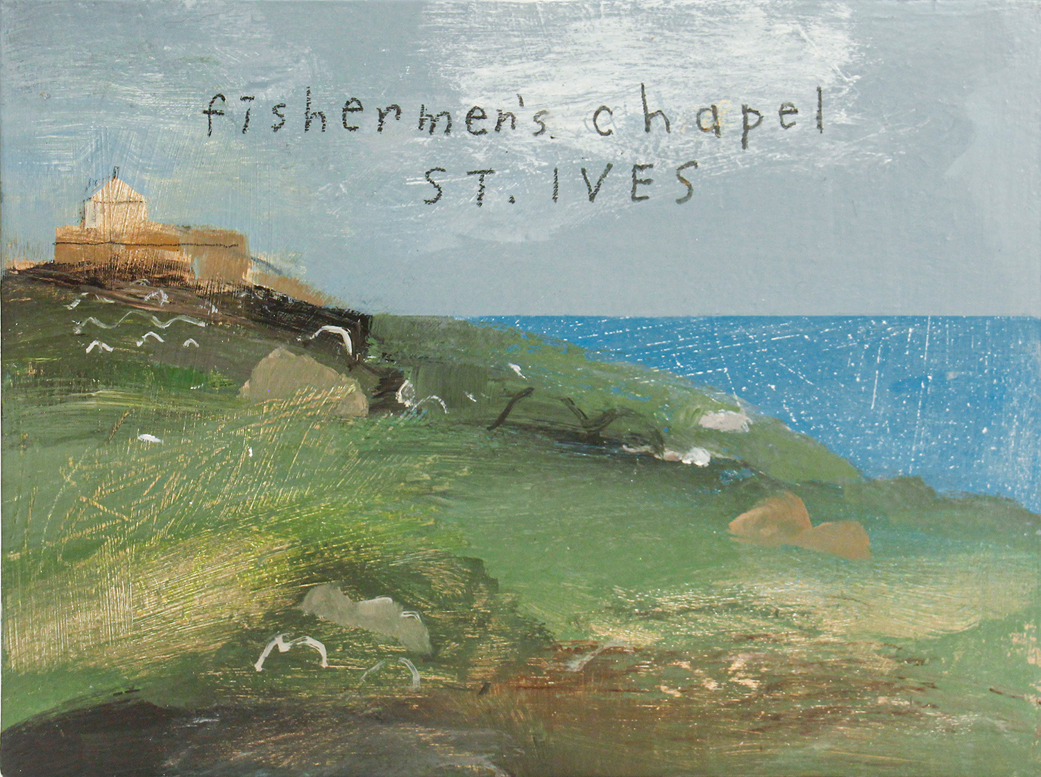 Fishermen's Chapel, St Ives by Elaine Pamphilon