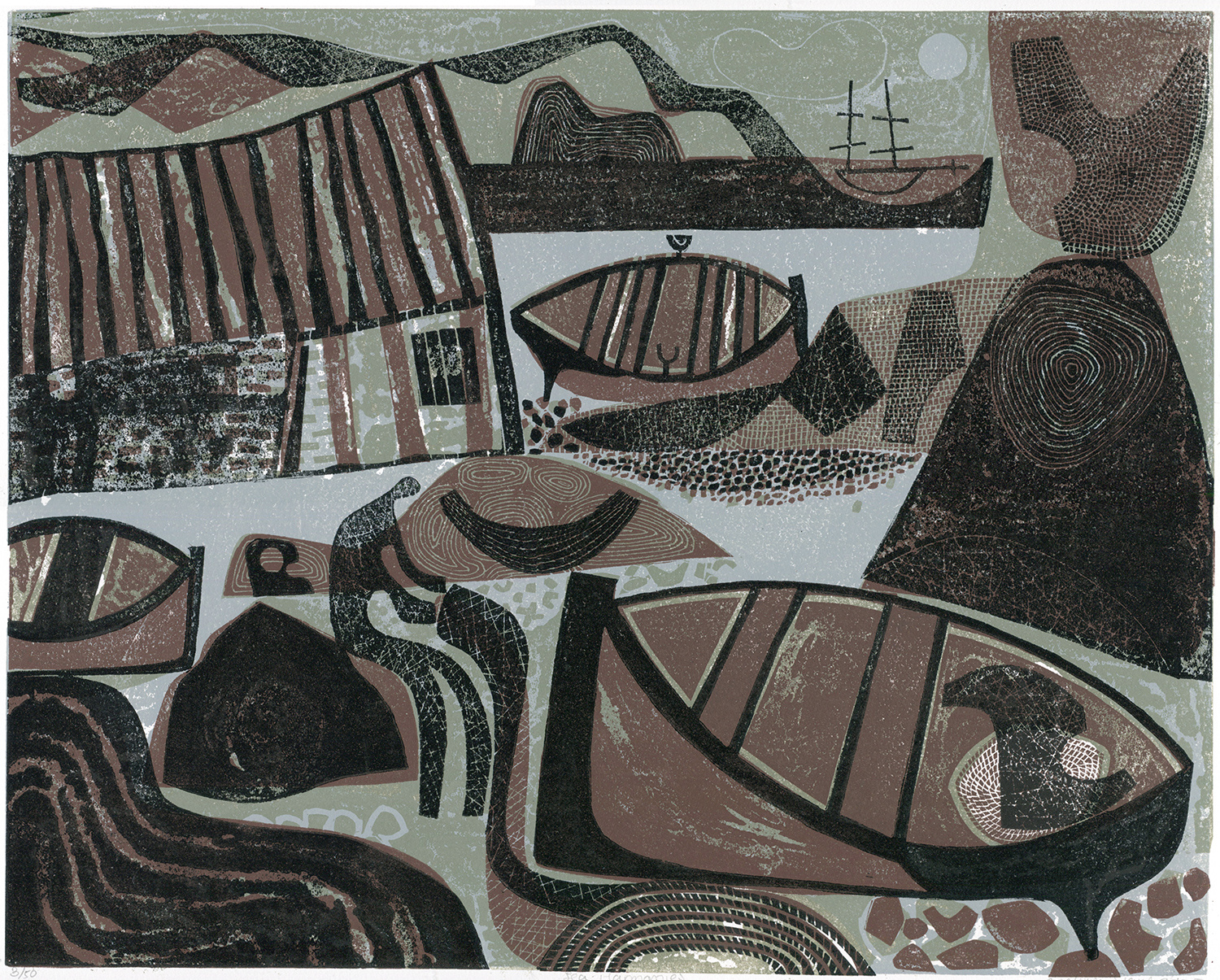 Sea Harmonies by Melvyn Evans