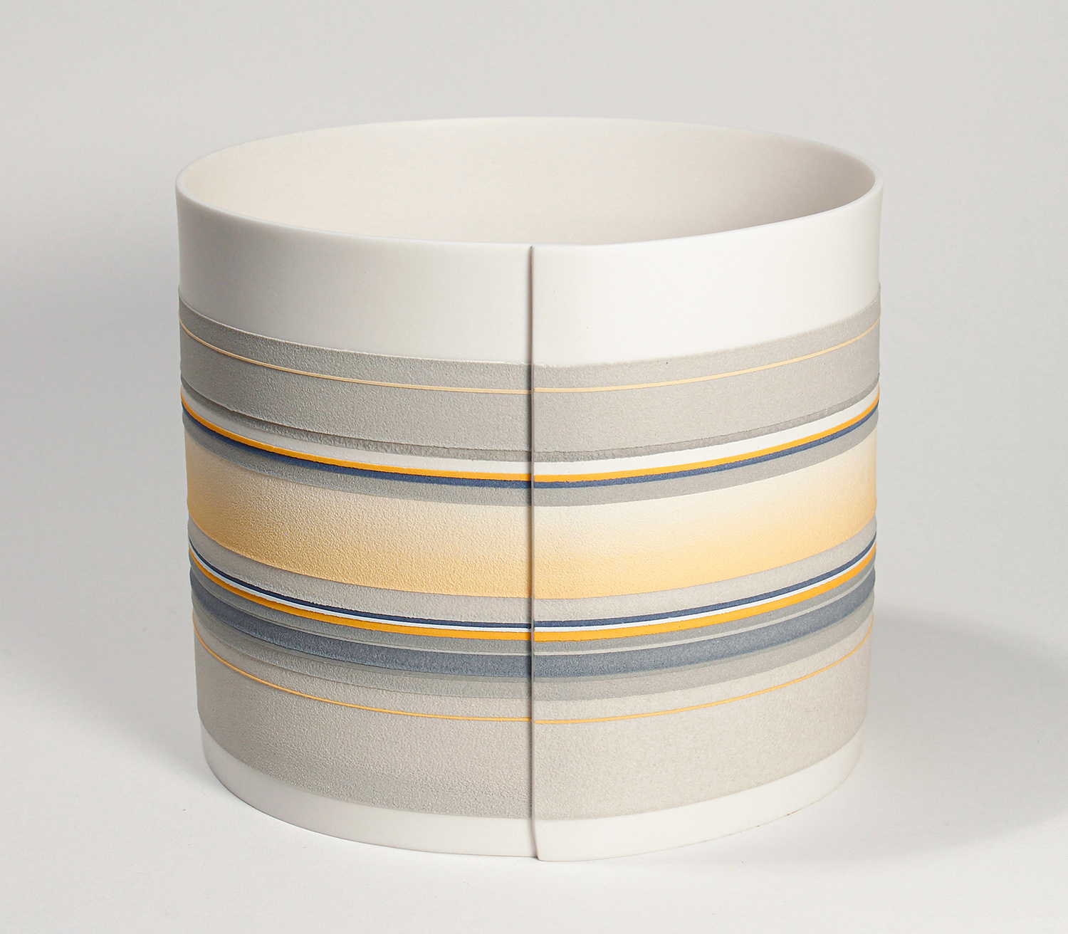 Orange Fade Vessel by Rachel Foxwell