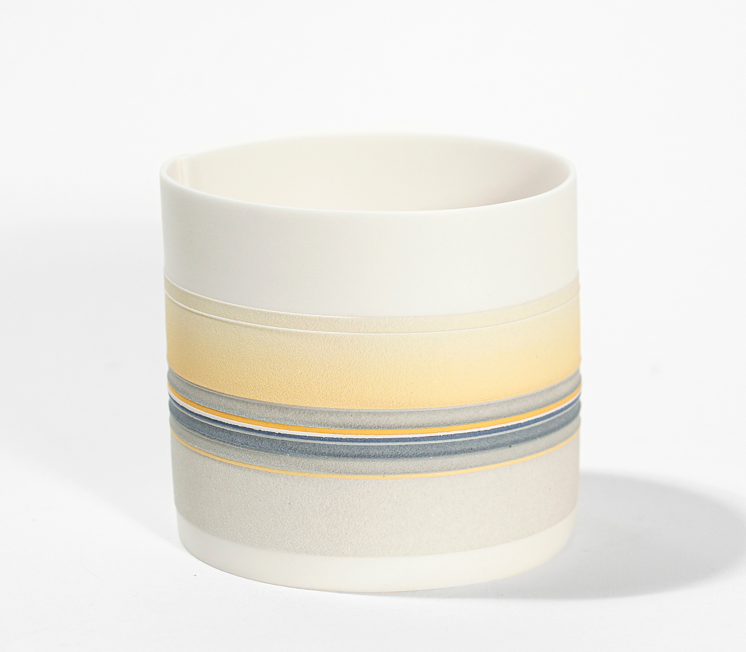 Small Pale Orange Vessel by Rachel Foxwell