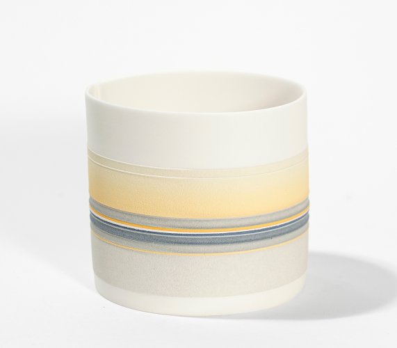 Small Pale Orange Vessel